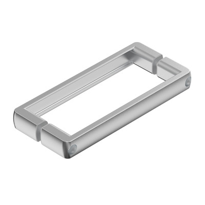 Shower Handle LS-32 | Bulk Perforated Thickened Stainless Steel Bathroom Glass Door Handle L Type Door Bathroom Shower Handle