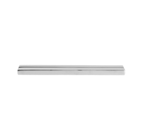 Shower Handle Supplier LS-33 | Bulk Long Strip Shower Glass Door Handle Zinc Alloy Bathroom Door Handle Hole Distance 145MM