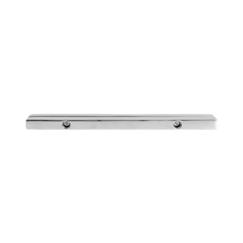 Shower Handle Supplier LS-33 | Bulk Long Strip Shower Glass Door Handle Zinc Alloy Bathroom Door Handle Hole Distance 145MM