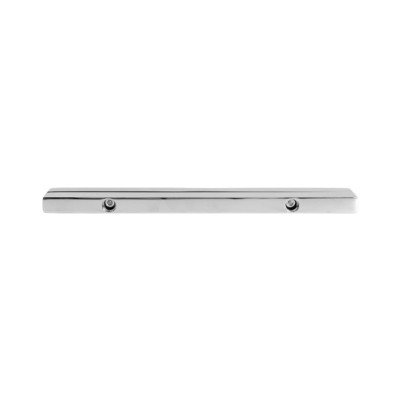 Shower Handle Supplier LS-33 | Bulk Long Strip Shower Glass Door Handle Zinc Alloy Bathroom Door Handle Hole Distance 145MM