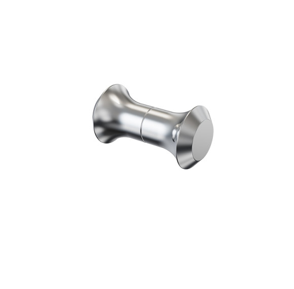 Bulk Shower Handle LS-59 | Hot Sale Shower Door Handle Design Accessories Hardware Knob Back to Back Set Zinc Alloy Pull Handle