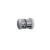 Shower Handle LS-01B | Bulk Shower Door Handles Silver-colored Plastic Door Handles for Glass Doors