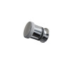 Shower Handle LS-01B | Bulk Shower Door Handles Silver-colored Plastic Door Handles for Glass Doors