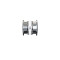 Wholesale Shower Handle LS-01C | Hot Sale Silver Chrome Plastic Door Handle Suppliers for Shower Room and Bathroom