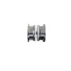Wholesale Shower Handle LS-01C | Hot Sale Silver Chrome Plastic Door Handle Suppliers for Shower Room and Bathroom