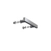 Manija de ducha LS-09 | Manijas para puertas de ducha al por mayor, perilla de baño de acero inoxidable de primera calidad