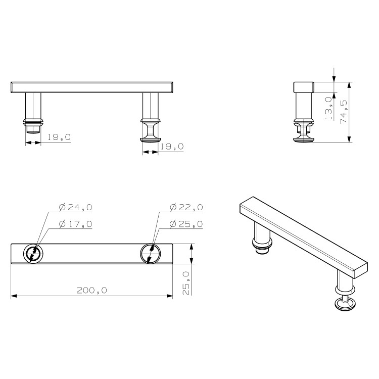 Stainless Steel Door Handle Wholesale