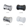 Shower Handle LS-41 Series | Bulk Buying Direct Sales Shower Glass Door Sliding Door Round Handle Shower Zinc Alloy Glass Single Hole Small Handle