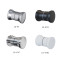 Shower Handle LS-41 Series | Bulk Buying Direct Sales Shower Glass Door Sliding Door Round Handle Shower Zinc Alloy Glass Single Hole Small Handle