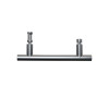 Manija de ducha LS-031B | Venta al por mayor de manijas de aleación de zinc para hoteles, puertas de acero inoxidable, puertas de madera y puertas de vidrio.