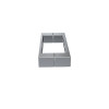 Manija de ducha LS-038 | Manijas de puerta de aleación de zinc, elegantes y sencillas, resistentes a la oxidación