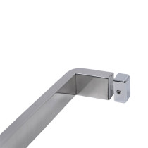 OEM/ODM Shower Handle FJ-015 | Bulk Stainless Steel Pull Handle Accessories Shower Room Bathroom Armrest Glass Door Right Angle Handle