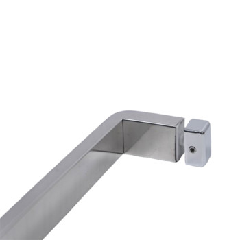 OEM/ODM Shower Handle FJ-015 | Bulk Stainless Steel Pull Handle Accessories Shower Room Bathroom Armrest Glass Door Right Angle Handle