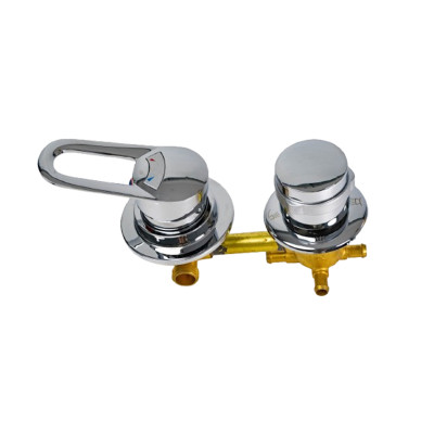Wholesale Shower Room Mixing Valve 9050 | Multifunctional Pressure Balanced Concealed Shower Faucet Valve Conceal Install Shower Faucet Mixer