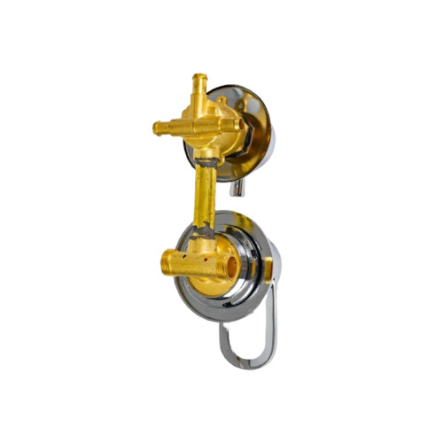 Shower Mixing Valve 9508 | Shower Room Hot and Cold Water Mixer Brass 4 Ways Diverter Manual Shower Mixer