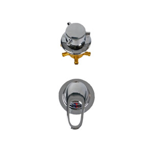 Shower Mixing Valve 9009FT | Customizable Embedded Hot Cold Water Mixer Tap 2 to 5 Ways Shower Faucet Cartridge Mixer Valve Conceal Shower Mixer Valve Shower Faucet