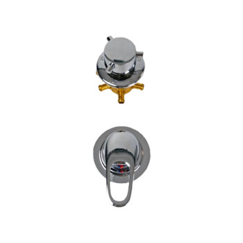 Shower Mixing Valve 9009FT | Wholesale Embedded Hot Cold Water Mixer Tap 2 to 5 Ways Shower Faucet Cartridge Mixer Valve Conceal Shower Mixer Valve Shower Faucet