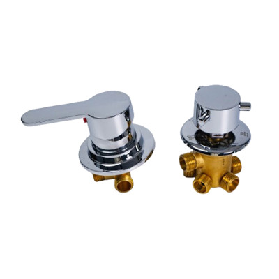 Bathroom Shower Mixing Valve 2020FT | Wholesale Luxury Separate Shower Mixer Valve High Quality Shower Mixer Concealed Diverter Faucet