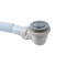 Shower Drainer XS-711 | Durable Zinc Alloy Foot Mounted Waste Set Perfect for Shower Room Factory Suppliers