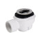 Shower Drainer XS-401 | PP + Stainless Steel Small Aperture Shower Tray Drainer Factory Wholesale Shower Room Waste Floor Drain Component