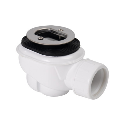 Shower Drainer XS-401 | PP + Stainless Steel Small Aperture Shower Tray Drainer Wholesale Shower Room Waste Floor Drain Component