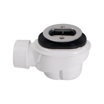 Shower Drainer XS-401 | PP + Stainless Steel Small Aperture Shower Tray Drainer Factory Wholesale Shower Room Waste Floor Drain Component