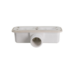 Shower Drainer XS-408 | High-quality Shower Drainers Manufacturer Rectangular Plastic Shower Linear Floor Drains for the European and American Markets