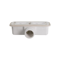 Shower Drainer XS-408 | Wholesale Shower Drainers Manufacturer Rectangular Plastic Shower Linear Floor Drains for the European and American Markets