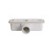 Shower Drainer XS-408 | High-quality Shower Drainers Manufacturer Rectangular Plastic Shower Linear Floor Drains for the European and American Markets