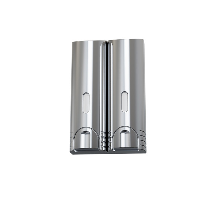 Soap Dispenser ZY-602C | Bulk Buying Easy Installation ABS Plastic Double Chamber Soap Dispenser Suppliers
