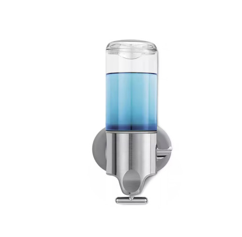 Soap Dispenser ZY-9201 | Wholesale Modern Style Stainless Steel+PC 500ml Hand Soap Dispenser Suppliers