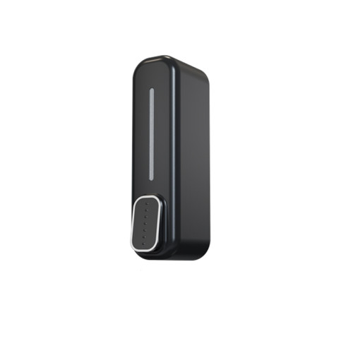 Soap Dispenser ZY-2008 | Easy to Use 300 ML Black Finish Single Chamber Manual Soap Dispenser