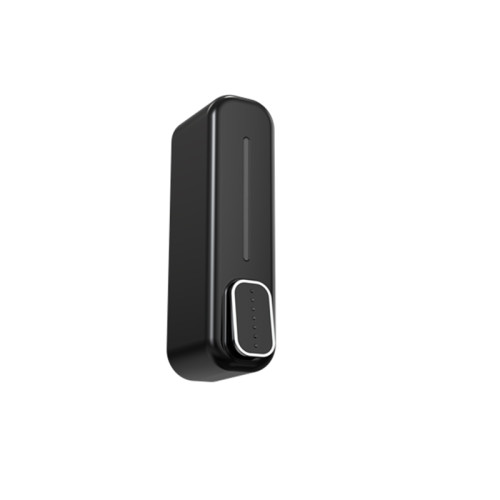 Soap Dispenser ZY-2008 | Easy to Use 300 ML Black Finish Single Chamber Manual Soap Dispenser