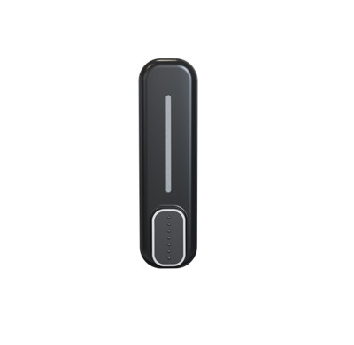 Soap Dispenser ZY-2008 | Easy to Use 300 ML Black Finish Single Chamber Manual Soap Dispenser for Factory Wholesale