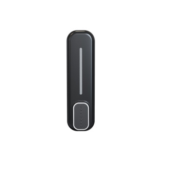 Soap Dispenser ZY-2008 | Easy to Use 300 ML Black Finish Single Chamber Manual Soap Dispenser for Factory Wholesale