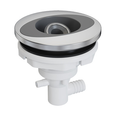 Chorro de agua para spa CA500R al por mayor | Chorro de agua de acero inoxidable de 5" con forma de ojo de gato para jacuzzi | Compatible con OEM y ODM
