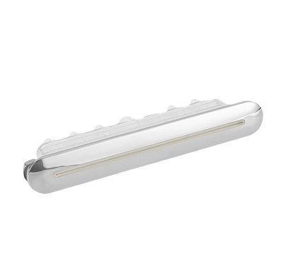 Spa Waterfall WF-2201S Wholesale | 10.5" Oval Stainless Steel Led Light Waterfall for Hot Tub | Factory Direct Sale