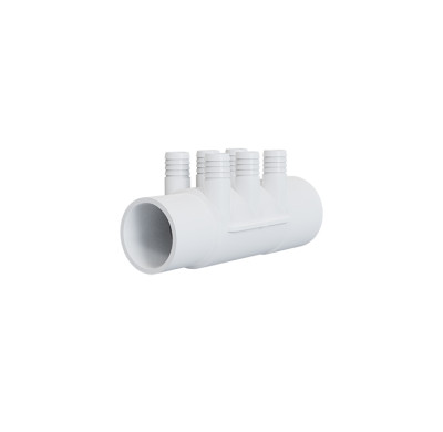 Colector de agua para spa compatible BX9941 | Componente Spadepot Whirlpool | Colector de agua de PVC resistente de 6 salidas para jacuzzi