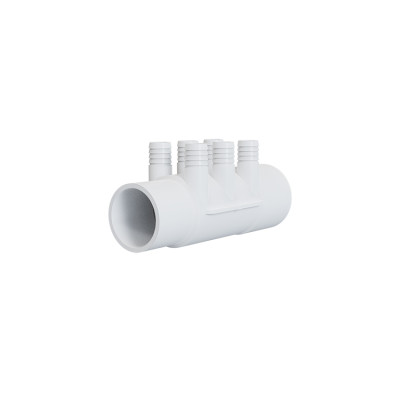 Compatible Spa Water Manifold BX9941 | Spadepot Whirlpool Component | 6 Outlets Durable PVC Water Manifold for Hot Tub