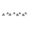 Shower Room Shower Pulley HL-616-HR Wholesale | Double Chrome Wheel Shower Pulley for Glass Door | Bulk Manufacture and Supply