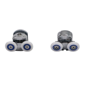 Shower Room Shower Pulley HL-616-HR  Wholesale | Double Chrome Wheel Shower Pulley for Glass Door | Bulk Manufacture and Supply