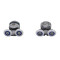 Shower Room Shower Pulley HL-616-HR  Wholesale | Double Chrome Wheel Shower Pulley for Glass Door | Bulk Manufacture and Supply