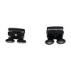 Shower Room Shower Pulley HL-627B-HR Wholesale | Black Pulley for Sliding Glass Doors and Windows | Manufacture and Supply