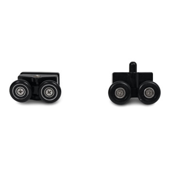 Shower Room Shower Pulley HL-627B-HR  Wholesale | Black Pulley for Sliding Glass Doors and Windows | Manufacture and Supply