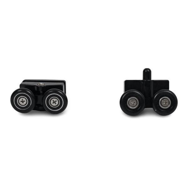 Shower Room Shower Pulley HL-627B-HR  Wholesale | Black Pulley for Sliding Glass Doors and Windows | Manufacture and Supply