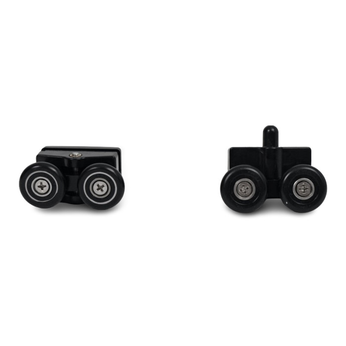 Shower Room Shower Pulley HL-627B-HR  Wholesale | Black Pulley for Sliding Glass Doors and Windows | Manufacture and Supply