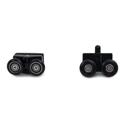 Shower Room Shower Pulley HL-627B-HR  Wholesale | Black Pulley for Sliding Glass Doors and Windows | Manufacture and Supply