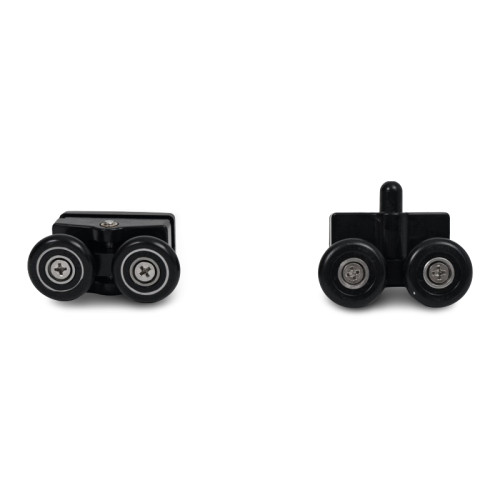 Shower Room Shower Pulley HL-627B-HR  Wholesale | Black Pulley for Sliding Glass Doors and Windows | Manufacture and Supply