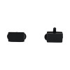 Shower Room Shower Pulley HL-627B-HR  Wholesale | Black Pulley for Sliding Glass Doors and Windows | Manufacture and Supply