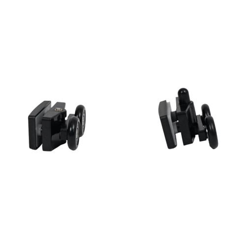 Shower Room Shower Pulley HL-627B-HR  Wholesale | Black Pulley for Sliding Glass Doors and Windows | Manufacture and Supply